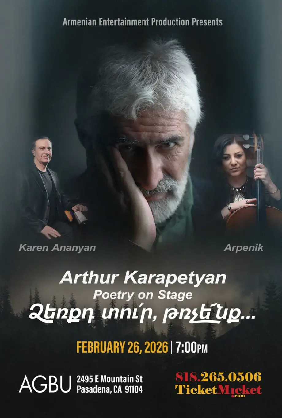 Artur Karapetyan | Poetry on Stage