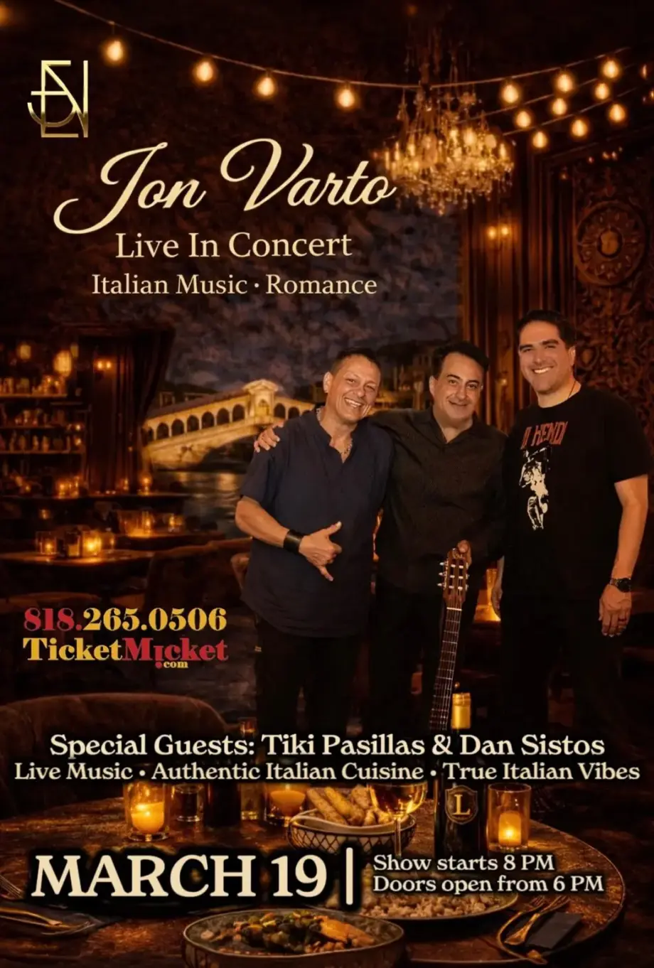Jon Varto | Italian Music & Romance