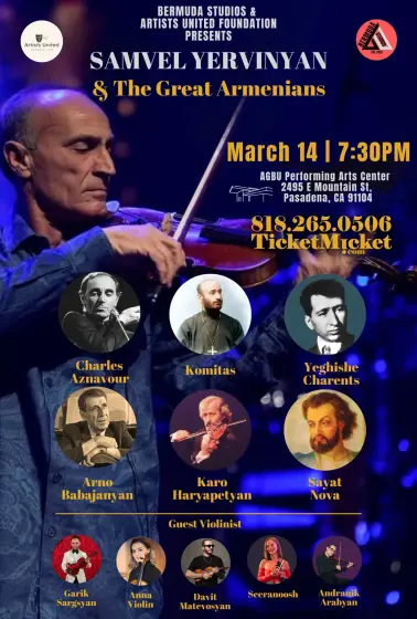 Samvel Yervinyan  & The Great Armenians