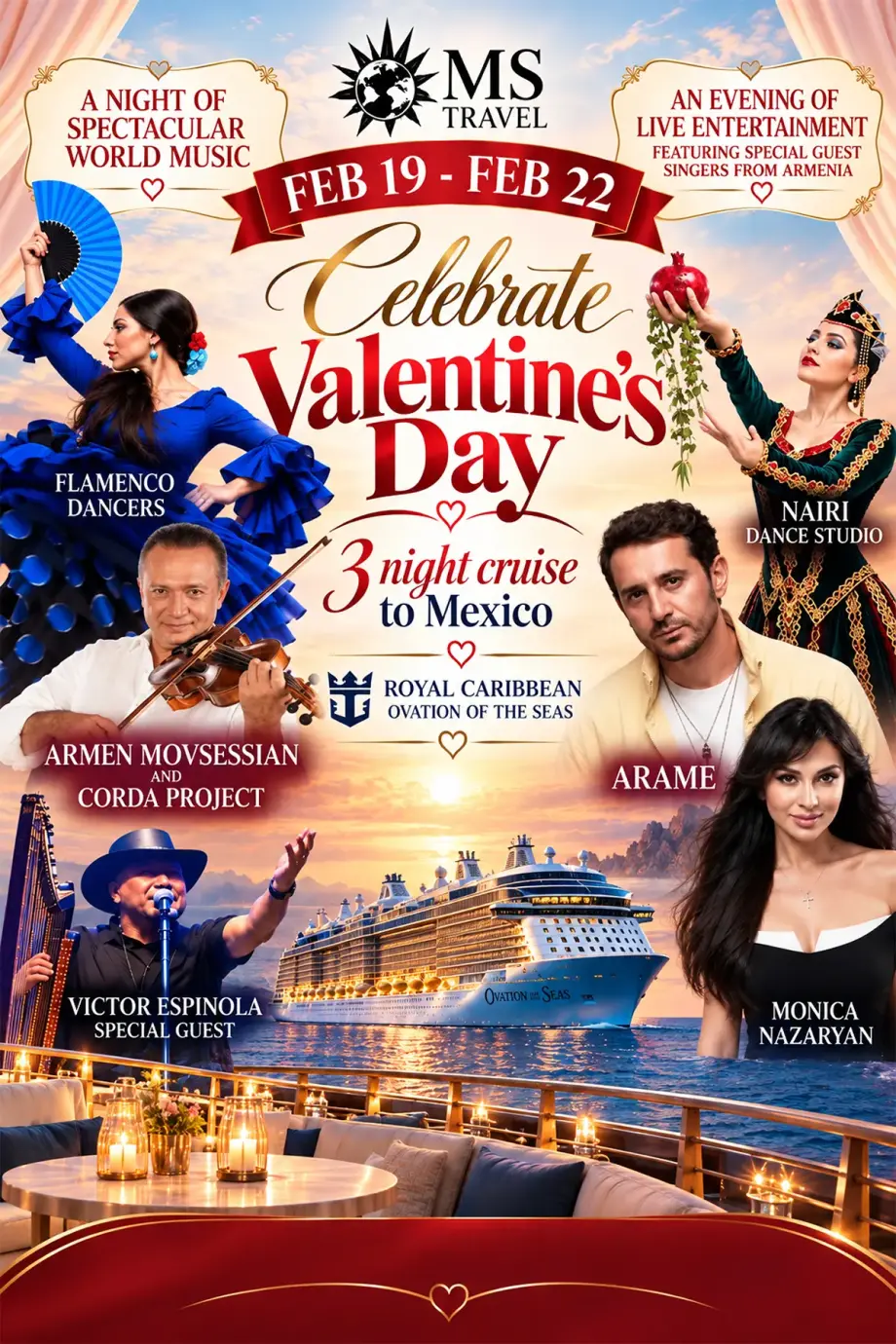 Valentine’s Day Cruise