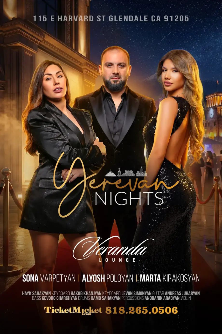 Yerevan Nights | Visit Yerevan in Glendale