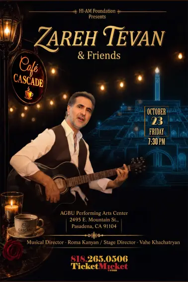 Zareh Tevan & Friends | Cafe Cascade