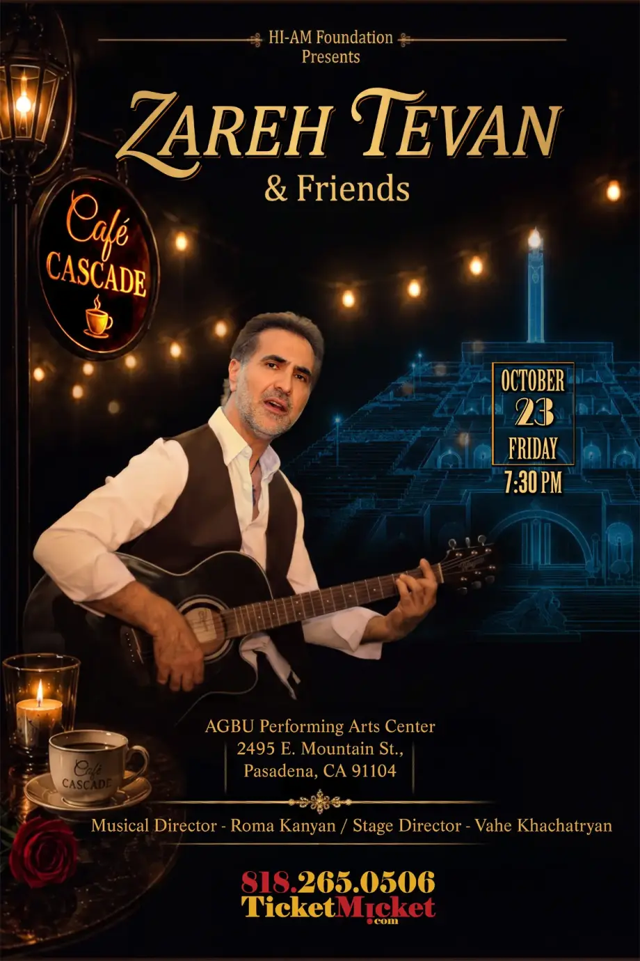 Zareh Tevan & Friends | Cafe Cascade